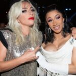 Lady Gaga and Cardi B, in a close-up photo on their record-breaking tours, featured in the Billboard Boxscore report