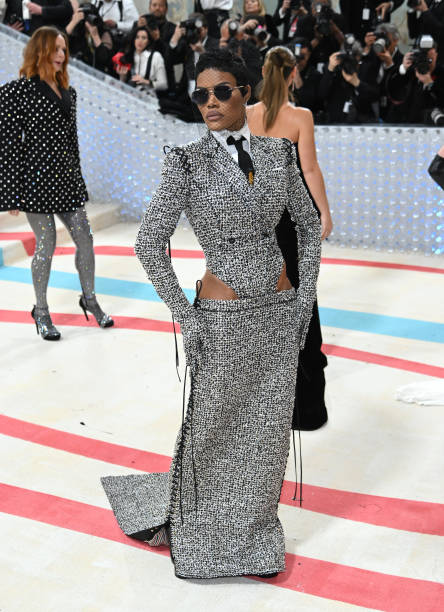 Teyana Taylor Wearing Thom Browne, 2023 met gala