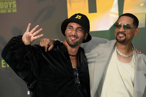 Bilaal Salaam speaking alongside Will Smith, reflecting their past friendship and connection.