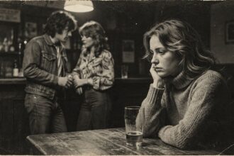 A thoughtful person sitting alone, reflecting on emotional betrayal involving a partner and a best friend, symbolizing trust, heartbreak, and self-respect.