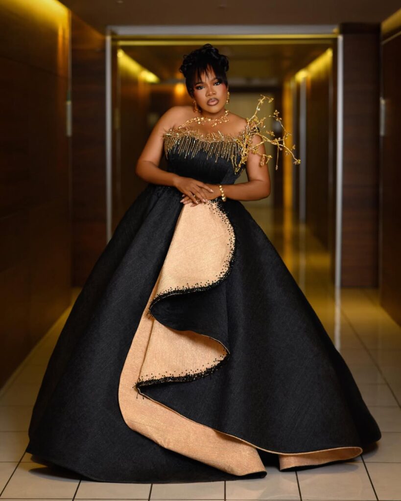 Toyin Abraham in Prudential Atelier at the AMVCA 2026
