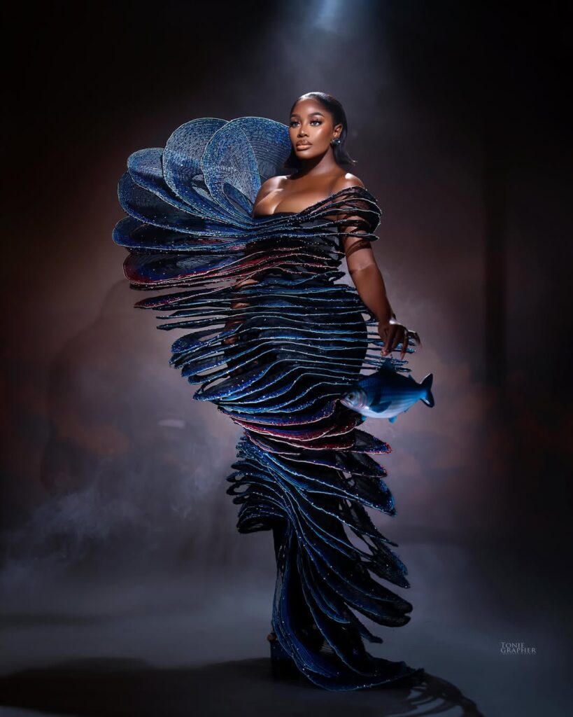 Nana Akua Addo in Srushi Patil at the AMVCA 2026
