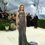 Naked dress trend at the Met Gala 2026 featuring celebrities in sheer gowns, transparent fabrics, and bold red carpet fashion looks