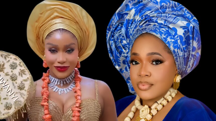 Toyin Abraham reacting to critics over Uche Montana Monica 2 YouTube views milestone